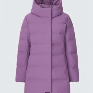 Purple Puffer Coat